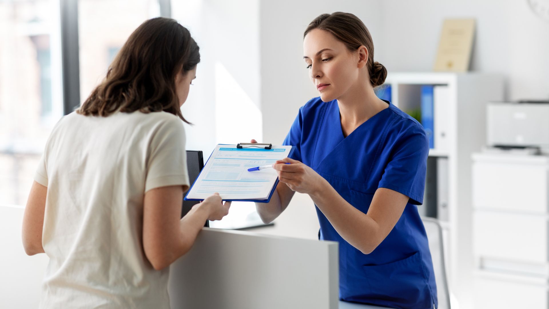 accoglienza paziente dentista